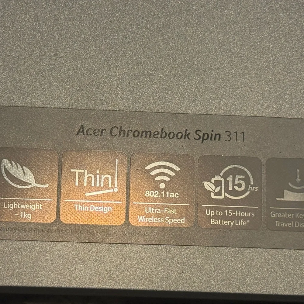Acer Gray Convertible Laptop